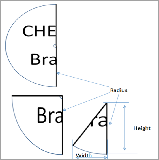 4.12 Cheese wheel and wedge - Image 1