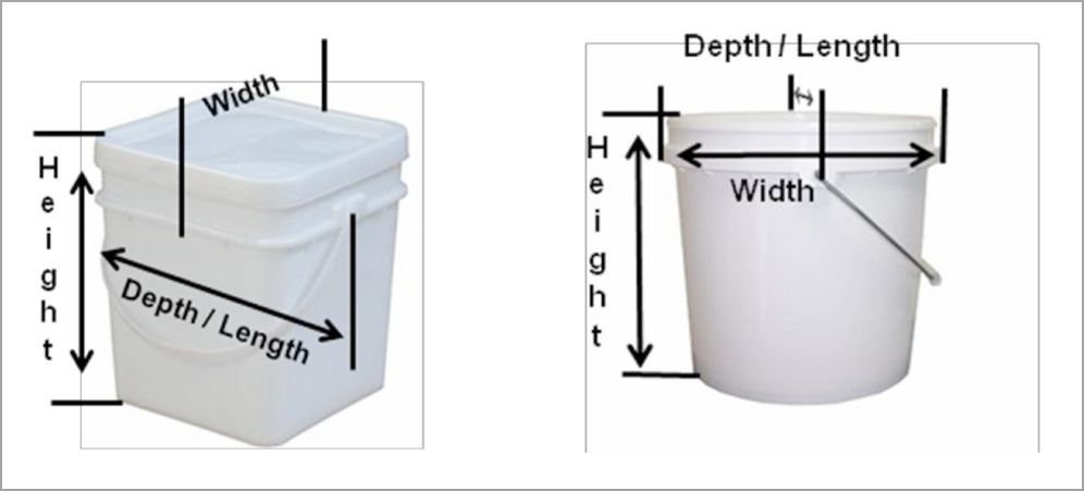 5.6 Buckets and pails - Image 1
