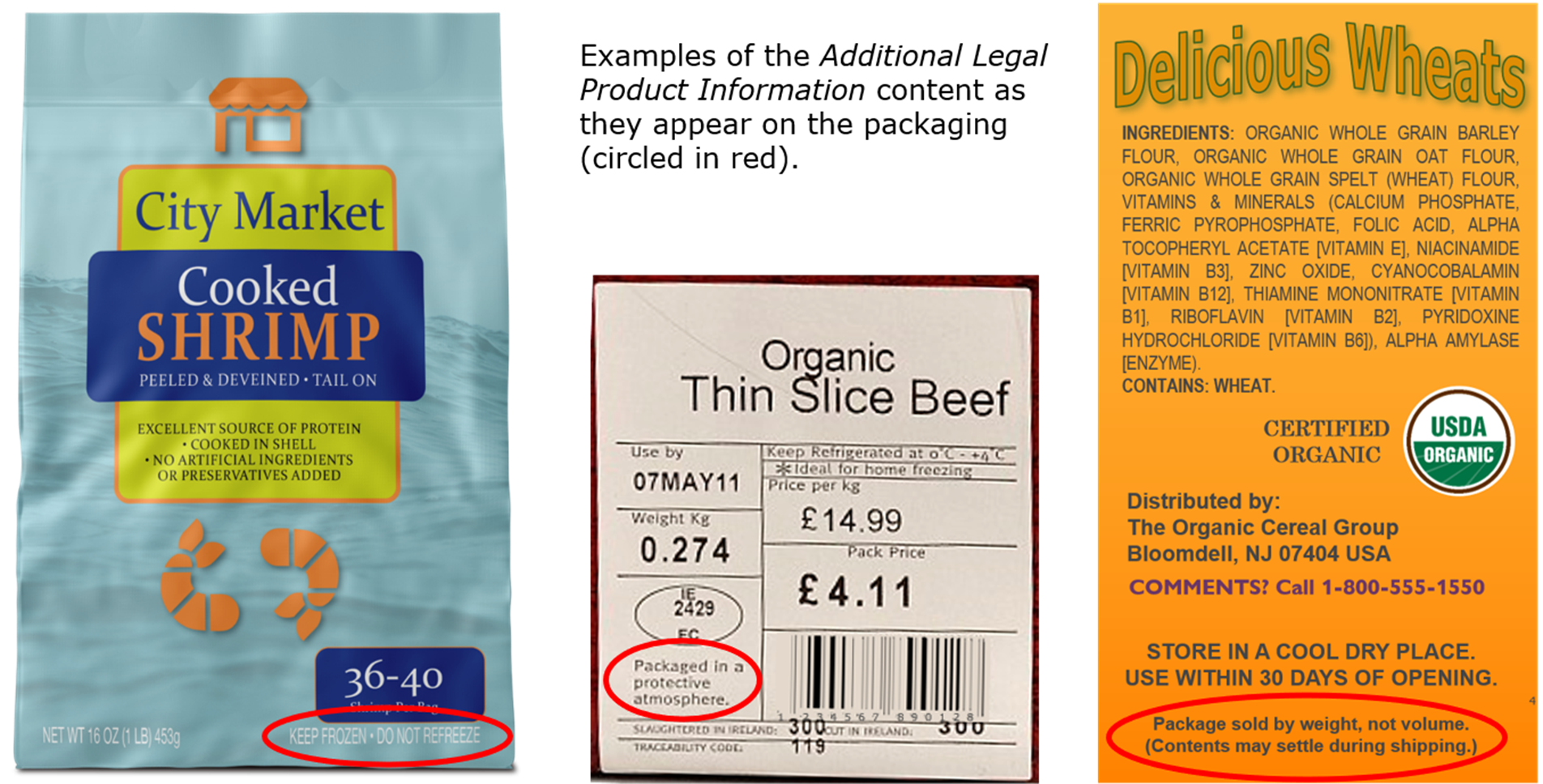 12.1 Examples of Additional Legal Product Information on Label - Image 0